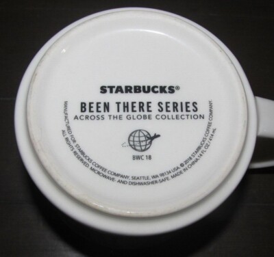 Starbucks Been There Series AUSTIN Texas Coffee 14 OZ Mug Orange