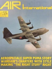 Vintage Commercial & Military Airplanes Aircraft Book - 1984 AIR International