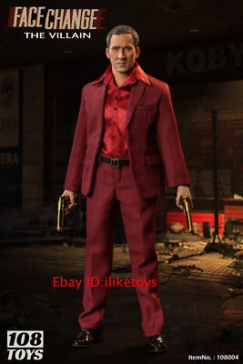 108Toys 1/6 フィギュア フェイスチェンジ エージェント フェイスオフ 108 TOYS: FACE/OFF (SEAN ARCHER & CASTORY TROY) FIGURE