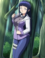 Hinata Hyuga #49 Photo Print - Naruto Anime Art Statue Figure