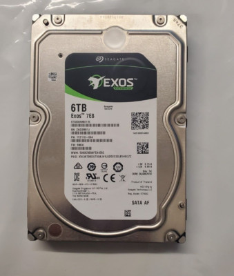 Seagate Enterprise ST6000NM0115 6TB Kapazität V5 7.2K 6Gb/s 3,5'' SATA Festplatte