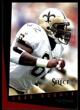 1993 Select #185 Irv Smith New Orleans Saints Rookie Football Card. rookie card picture