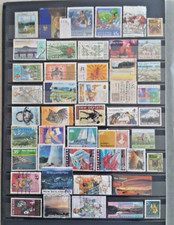X236 Nouvelle-Zélande lot de plus de 90 de timbres oblitérés