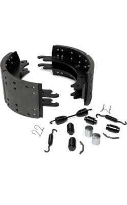 Force brake shoe kit 4707Q Meritor New 16.5”x7” W/standart 23k Lining ...