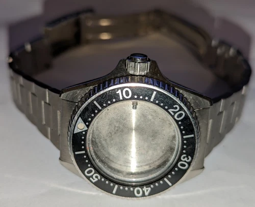 Case Bracelet Bezel for Vintage Seiko Ladies Diver Quartz 2A22-029A PARTS ONLY