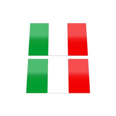Adesivo per auto, con bandiera di Dominica, 10 cm, laminato a lunga
