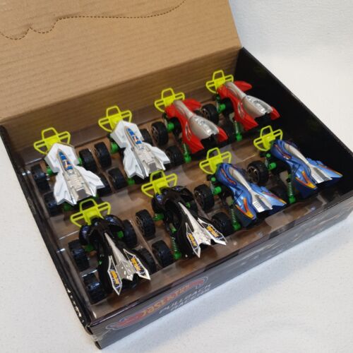 Box of 8 Plastic Pull Back Racing Cars Drag Racers Party Favors Game 3" NEW! - Picture 1 of 12