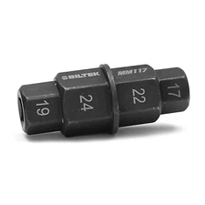 3/8" Biltek Aluminum Hex Axle Tool - Fits 17, 19, 22 & 24mm Hex Sizes-150 ft-lbs