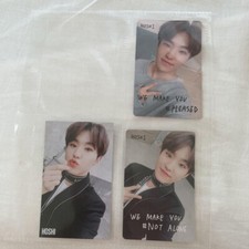 SEVENTEEN Japan 1st mini album we make you Hoshi Photocard set of 3