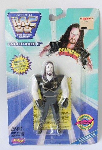 WWF Wrestling Undertaker II Bend-Ems Bendable Pose...