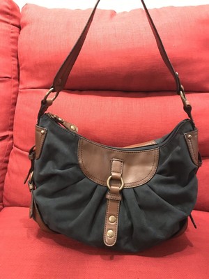 faux suede hobo bag