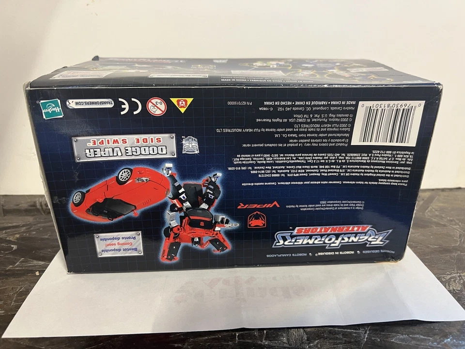 Alternadores Hasbro 2003 Transformers - 1:24 Subaru Impreza WRC pantalla de humo Foto 4 de 4