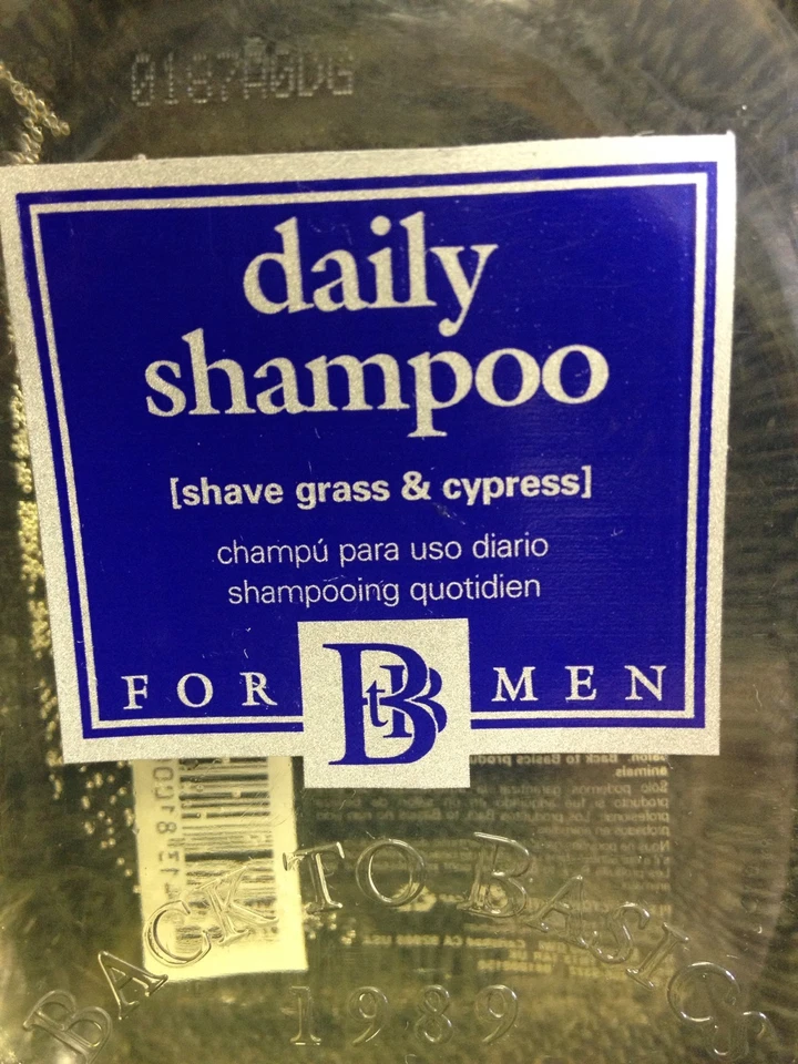 SET of Back To Basics Men's Daily Shampoo and Conditioner 8.5oz each - Image 2 of 4