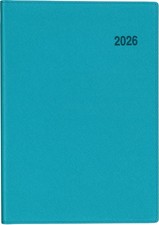 Hakubunkan 2026 B6 Monthly SD-11 Index Planner, Turquoise No.784