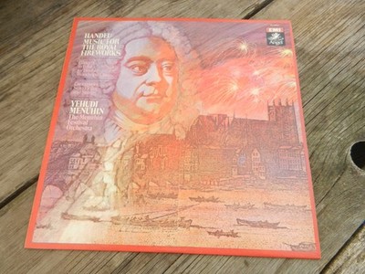 Handel Music for the Royal Fireworks Yehudi Menuhin Angel Stereo LP