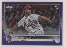 2022 Topps Chrome Update Purple Refractor Jake Walsh #USC156 0rt6
