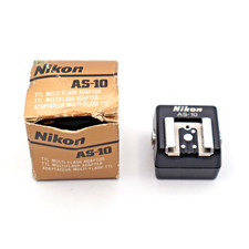Original Nikon AS-10 TTL Multi-Flash Adapter in Box - 401