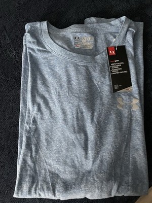 Under Armour HeatGear Men's Blue 3XL Loose Crew Neck Tee Moisture Wicking