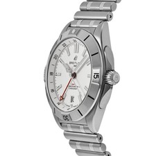 New Breitling Chronomat Automatic GMT 40 White Dial Men's Watch A32398101A1A1 3