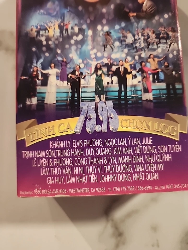 Asia Tinh Ca Chon Loc 75.95 VHS - Image 4 of 4