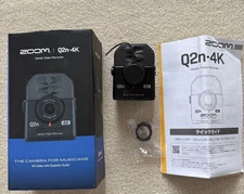Zoom Q2N-4K Handy Video Recorder 4K Ultra HD Portable Audio & Video From Japan