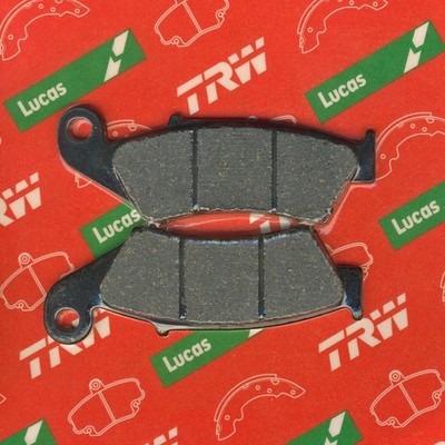 1x TRW Bremsbeläge vorne Suzuki DR-Z 400 SM [B8, WVB8] 05-08; DRZ