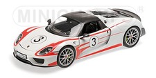Minichamps 110062441 1/18 PORSCHE 918 SPYDER 2013 W/ WEISSACH PACKAGE ‘SALZBURG’