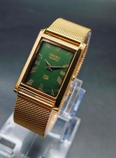 Vintage Rare Seiko Slim Quartz Men's Wrist Watch With Free DDP Shipping