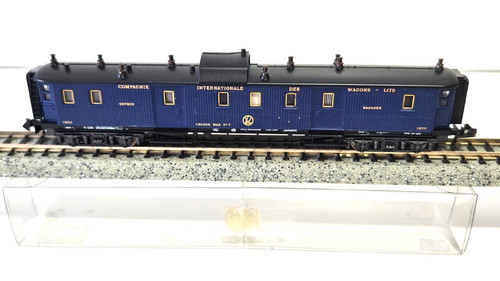 FURGÓN DE EQUIPAJES ORIENT EXPRESS 1230 CIWL ÉPOCA II MINITRIX 13732 (H463) | Condition: Usado