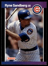 Ryne Sandberg 1989 Donruss #105 Chicago Cubs MLB READ FREE SHIPPING AutographDen