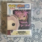 Funko Pop! Vinyl: Naruto - JSA Signed Sakura Haruno #183 + Protector