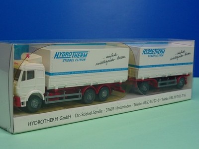 Wiking 1:87 Mercedes MB Hydrotherm Werbemodell Stiebel Eltron Schäfer WAO 173