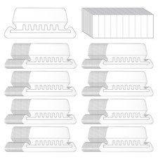 File Folder Tabs and 200 Pcs 2 Inch Hanging Inserts Labels for Hanging Folders