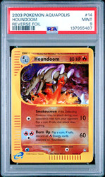 Houndoom 14/147 Aquapolis Reverse Holo Rare