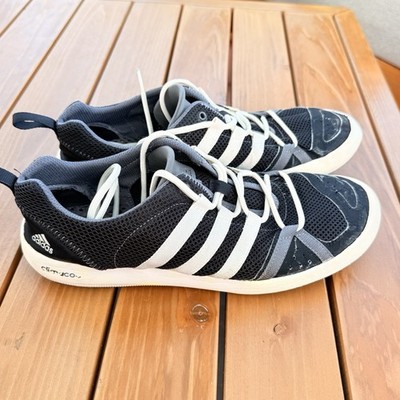 Adidas Climacool Boat Breeze Shoe Black/White/Black Men 10.5