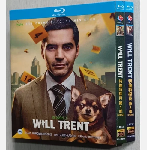 Will Trent Season 1-2：4-Disc 1080P All RegionPlay Seal Box