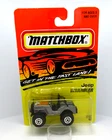 Vintage 1996 Matchbox JEEP WRANGLER Bad to the Bone in Gray - Combined Shipping!