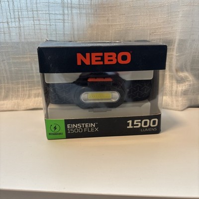 Nebo Einstein 1500 Flex Rechargeable Headlamp - 1500 Lumens - NEBHLP0008