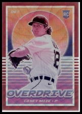2021 Panini Chronicles #17 Casey Mize Overdrive Ruby Wave #/199