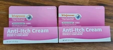 Lot Of 2 Walgreens Maximum Strength Anti-itch Cream