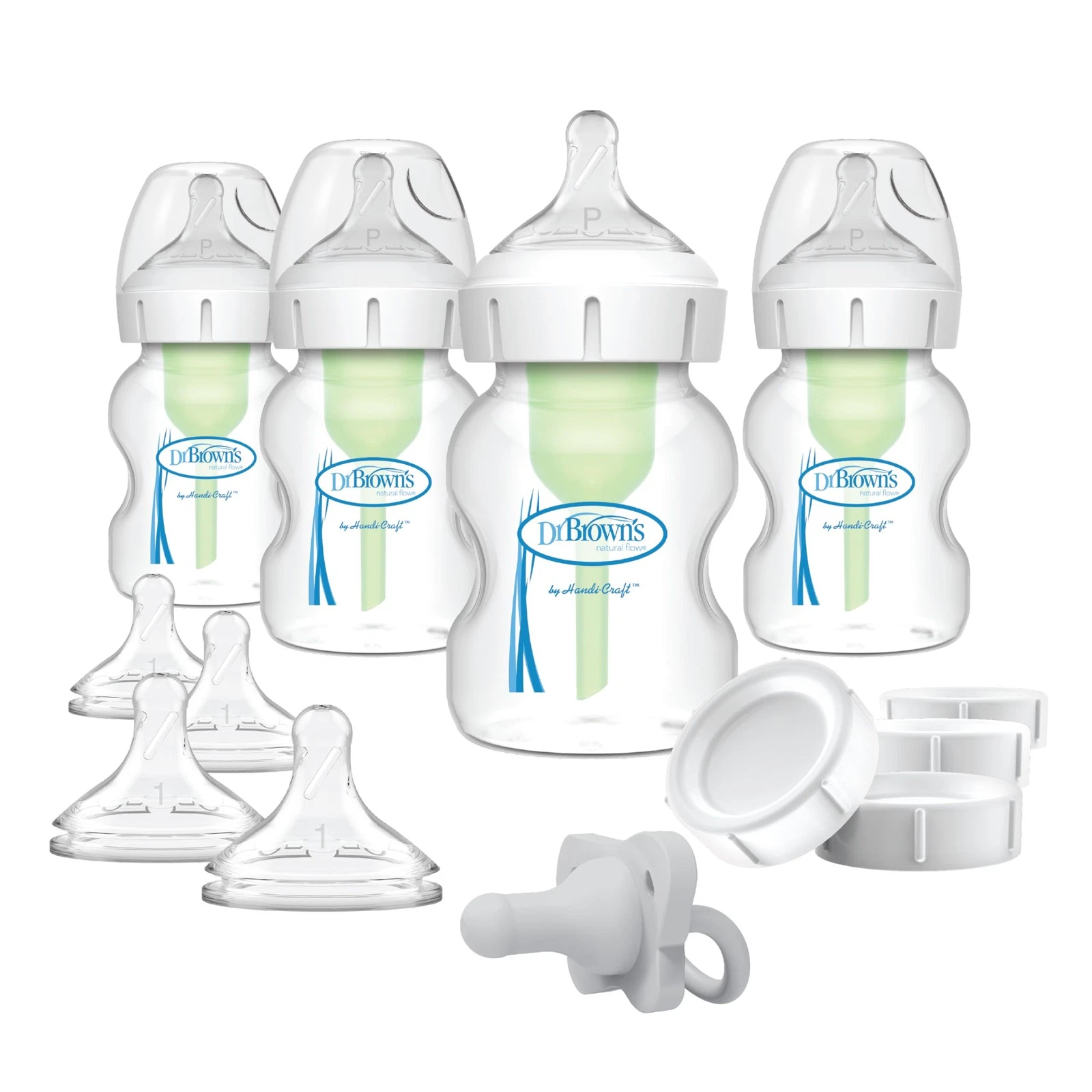 Dr. Brown's Breastfeeding Baby 17 Piece Set, Breast-to-Bottle Feeding Set