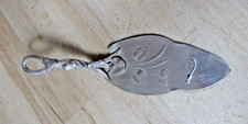 Tortenheber  - vermutl. WMF - Britanniametall -Jugendstil um 1900 - versilbert