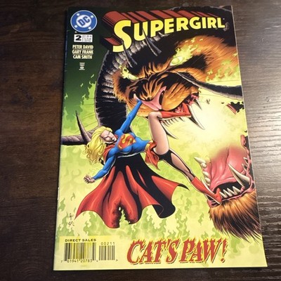 DC Comics Supergirl #2 (1997) Direct | Cat's Paw! | Peter David, Gary Frank