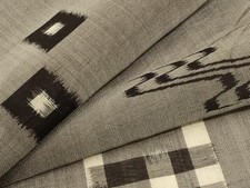 Kimono Summer Authentic Ryukyu Kasuri Summer Ryukyu Pure Silk Masterpiece AABF1