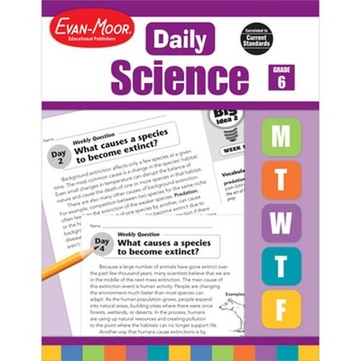 Daily Science Grade 6+ Te by Evan-Moor Educational Publishers: Used