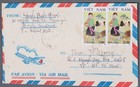 MayfairStamps Vietnam to Ho Chi Minh Pair 200d Air Mail Cover cca_08793 — photo 1