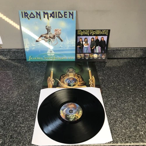 LP VINYL IRON MAIDEN SEVENTH SON OF A SEVENTH SON EMD 1006 UK 1ST PRESS NM-/EX