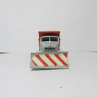 OLD DIECAST LESNEY MATCHBOX NO. 16 SCAMMELL SNOW PLOW 1964 MADE IN ENGLAND