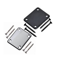 E-Gitarren-Halsgelenkplatte Board Connect Plate Schwarz Strength Backing