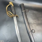 New ListingUS CIVIL WAR M1860 LIGHT CAVALRY SABER SWORD 1864 & SCABBARD EMERSON & SILVER